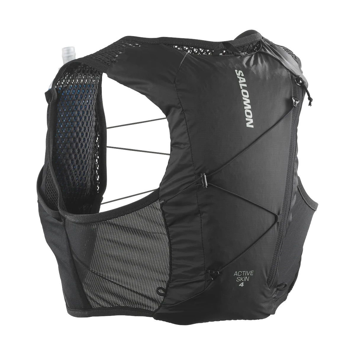 SALOMON ACTIVE SKIN 4 ユニセックス ランニングベスト(フラスク付)
