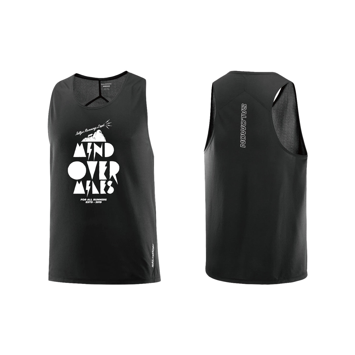 SALOMON SENSE AERO SINGLET(MIND OVER MILES)