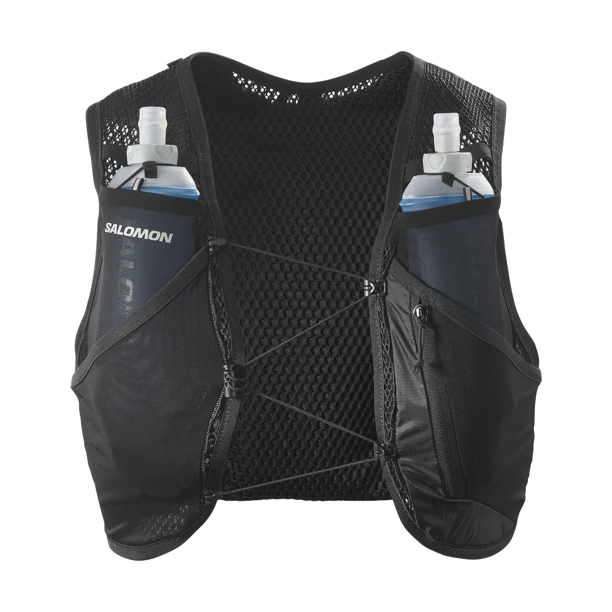 SALOMON ACTIVE SKIN 4 ユニセックス ランニングベスト(フラスク付)