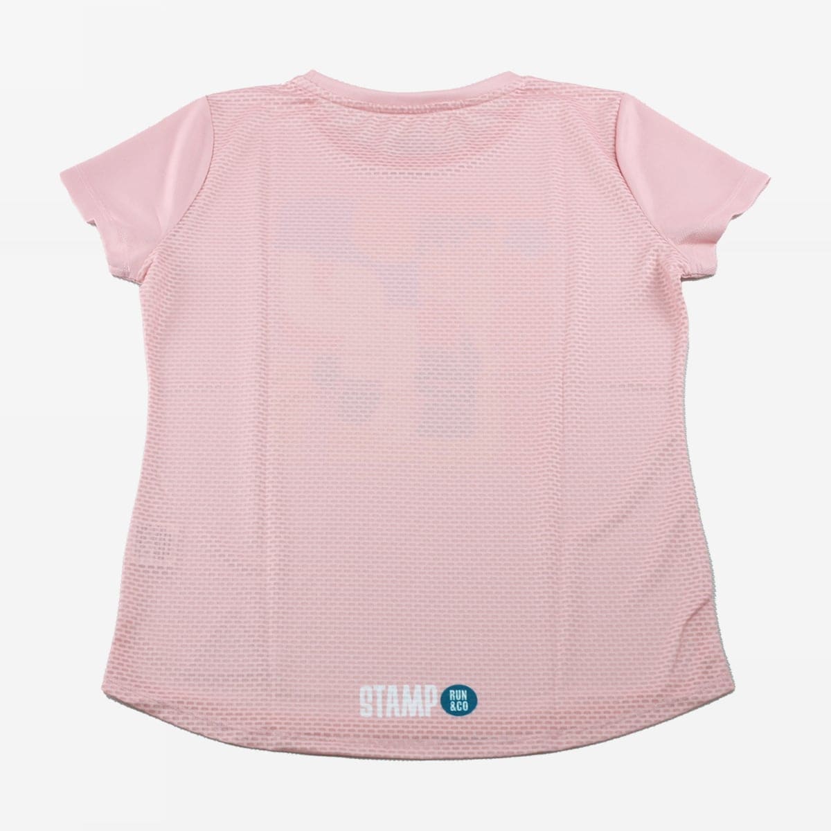 STAMP WOMENS GRAPHIC RUN TEE (ENTER THE TRAIL -PINK-)