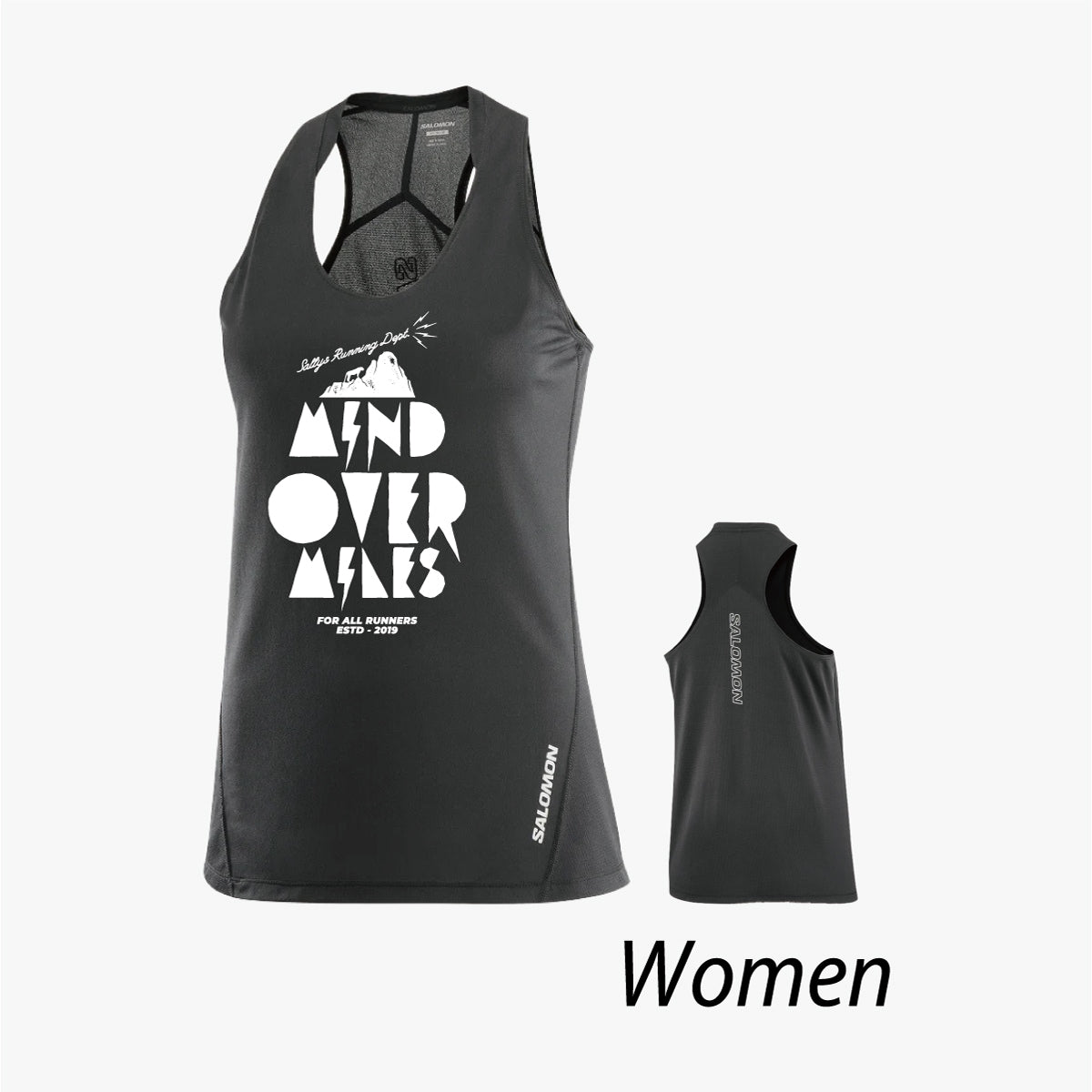 SALOMON SENSE AERO SINGLET(MIND OVER MILES)