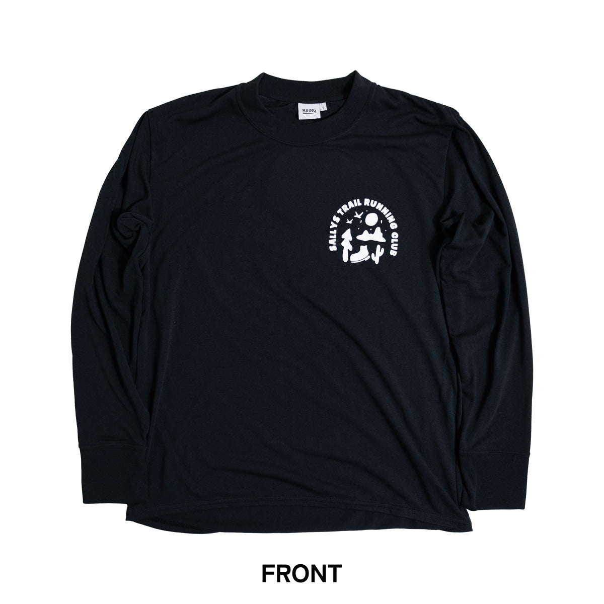 SALLYS TRAIL RUNNING CLUB ロングスリーブTシャツ(BRING製)