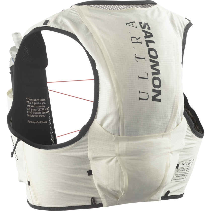 SALOMON S/LAB ULTRA 10 ユニセックス ランニングベスト(フラスク付)