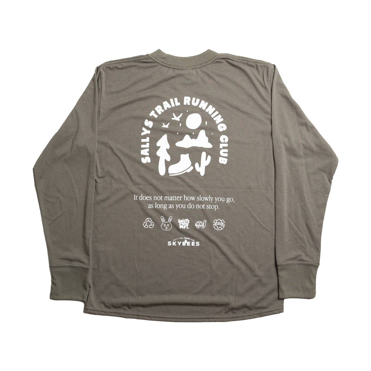 SALLYS TRAIL RUNNING CLUB ロングスリーブTシャツ(BRING製)