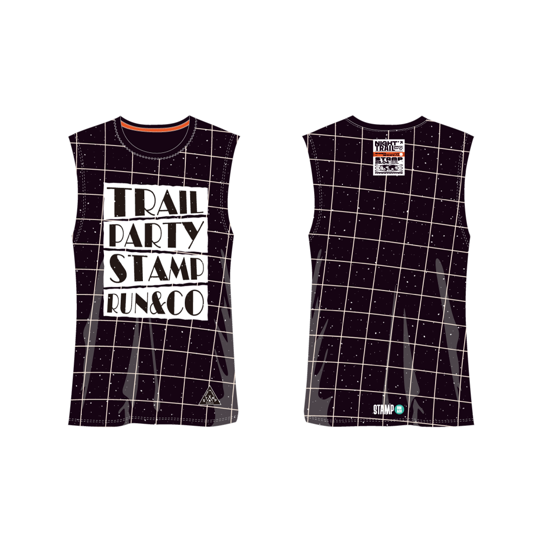 STAMP STAMP GRAPHIC TANK (TRAIL PARTY)