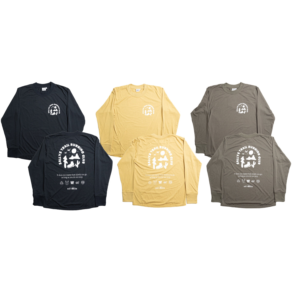 SALLYS TRAIL RUNNING CLUB ロングスリーブTシャツ(BRING製)