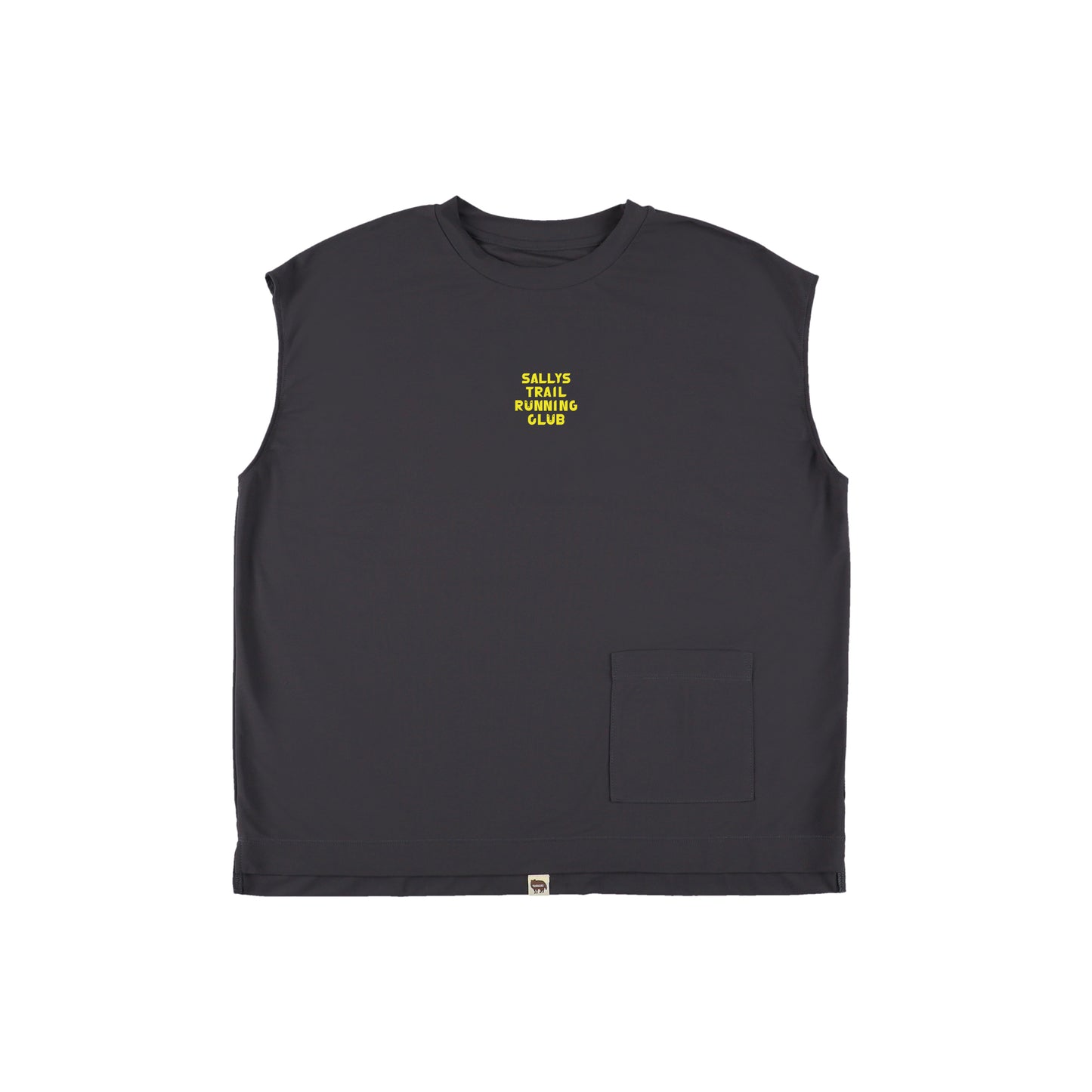 TANNUKI Rectangle T SALLYS TRAIL RUNNING CLUB : Color Charcoal