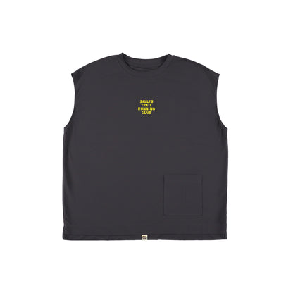 TANNUKI Rectangle T SALLYS TRAIL RUNNING CLUB : Color Charcoal
