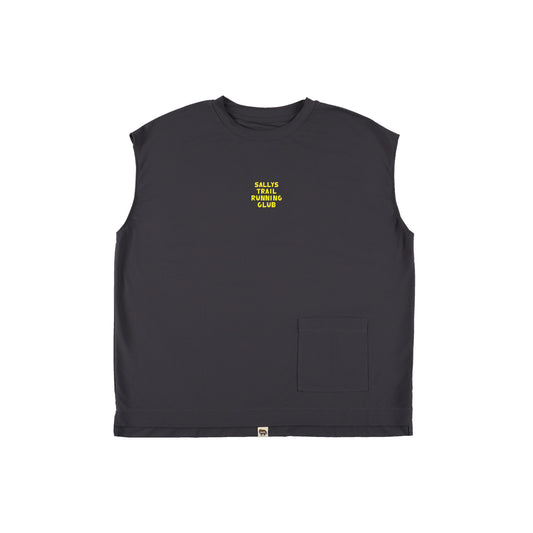 TANNUKI Rectangle T SALLYS TRAIL RUNNING CLUB : Color Charcoal