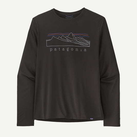 patagonia メンズ・ロングスリーブ・キャプリーン・クール・デイリー・グラフィック・シャツ