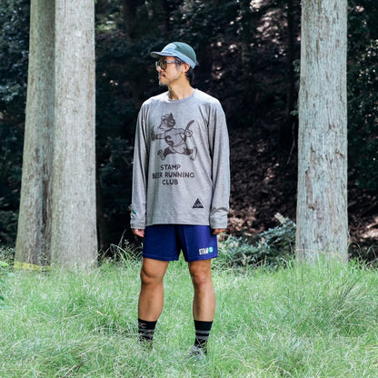 STAMP DAILY CREW NECK PULLOVER (BEER RUNNING CLUB)