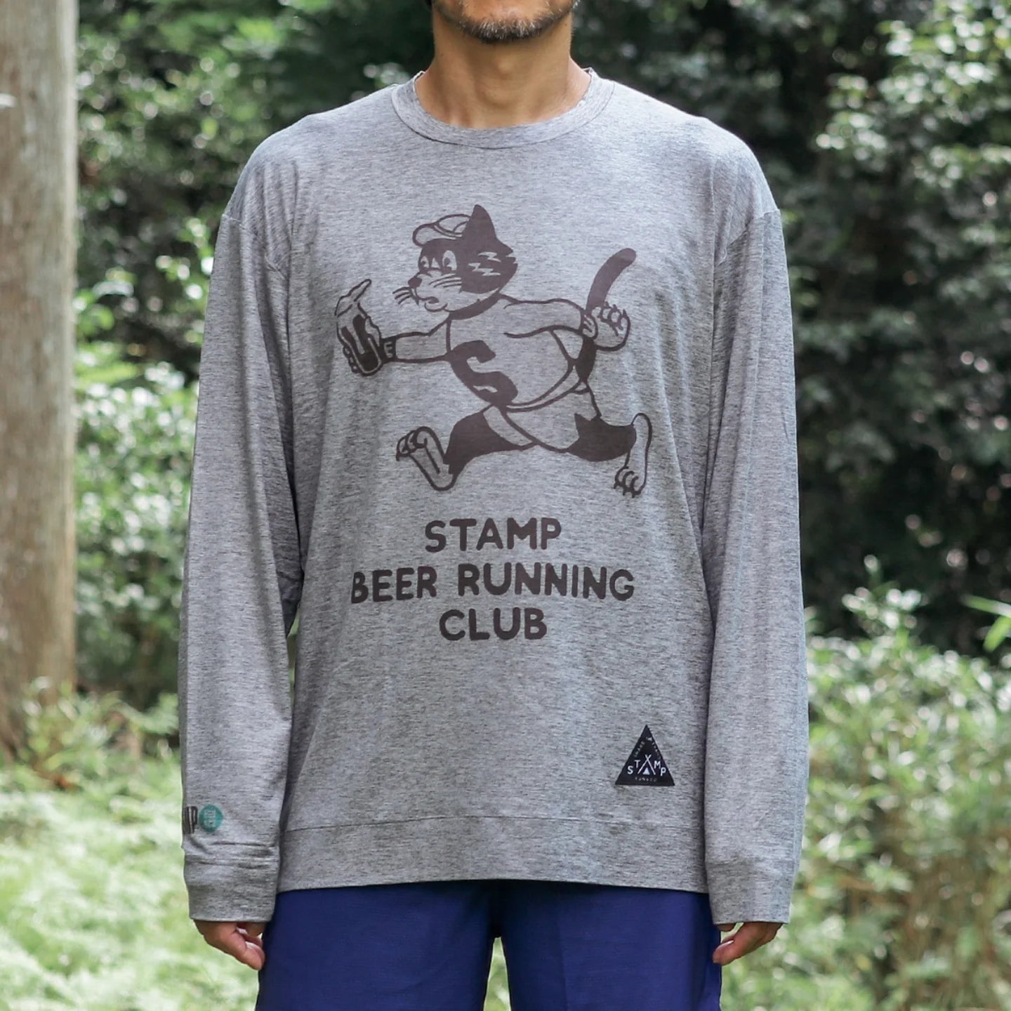 STAMP DAILY CREW NECK PULLOVER (BEER RUNNING CLUB)