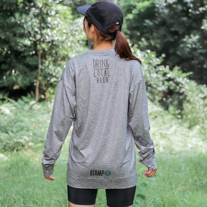 STAMP DAILY CREW NECK PULLOVER (BEER RUNNING CLUB)