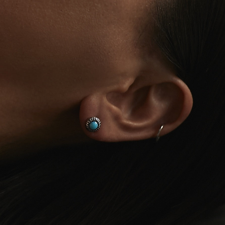 Baqless Amity Mesa Turquoise Silver