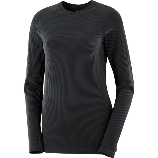 SALOMON ESSENTIAL SEAMLESS 女性用長袖ベースレイヤー