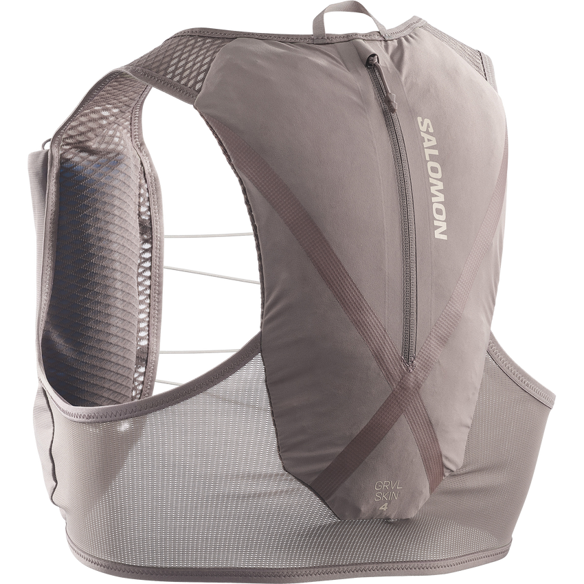 SALOMON GRVL SKIN 4 ユニセックス ランニングバッグ（フラスク付）