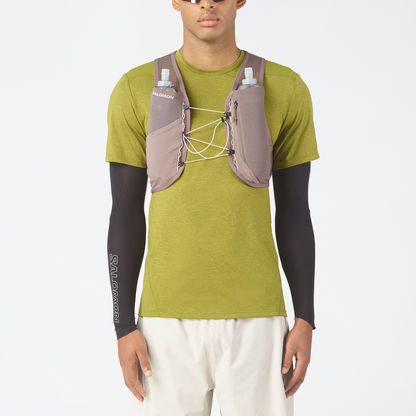 SALOMON GRVL SKIN 4 ユニセックス ランニングバッグ（フラスク付）