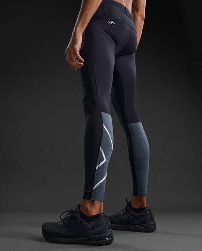 2XU メンズ ライトスピード リアクト コンプレッションタイツ MA7049B BLK/WRF