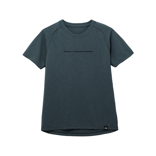 【milestone & Jerry Marquez production】milestone Original T-Shirt Canvas "Let's Keep Pushing Our Limits!"