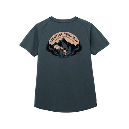 【milestone & Jerry Marquez production】milestone Original T-Shirt Canvas "Let's Keep Pushing Our Limits!"