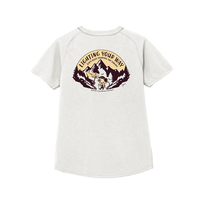【milestone & Jerry Marquez production】milestone Original T-Shirt Canvas "Let's Keep Pushing Our Limits!"