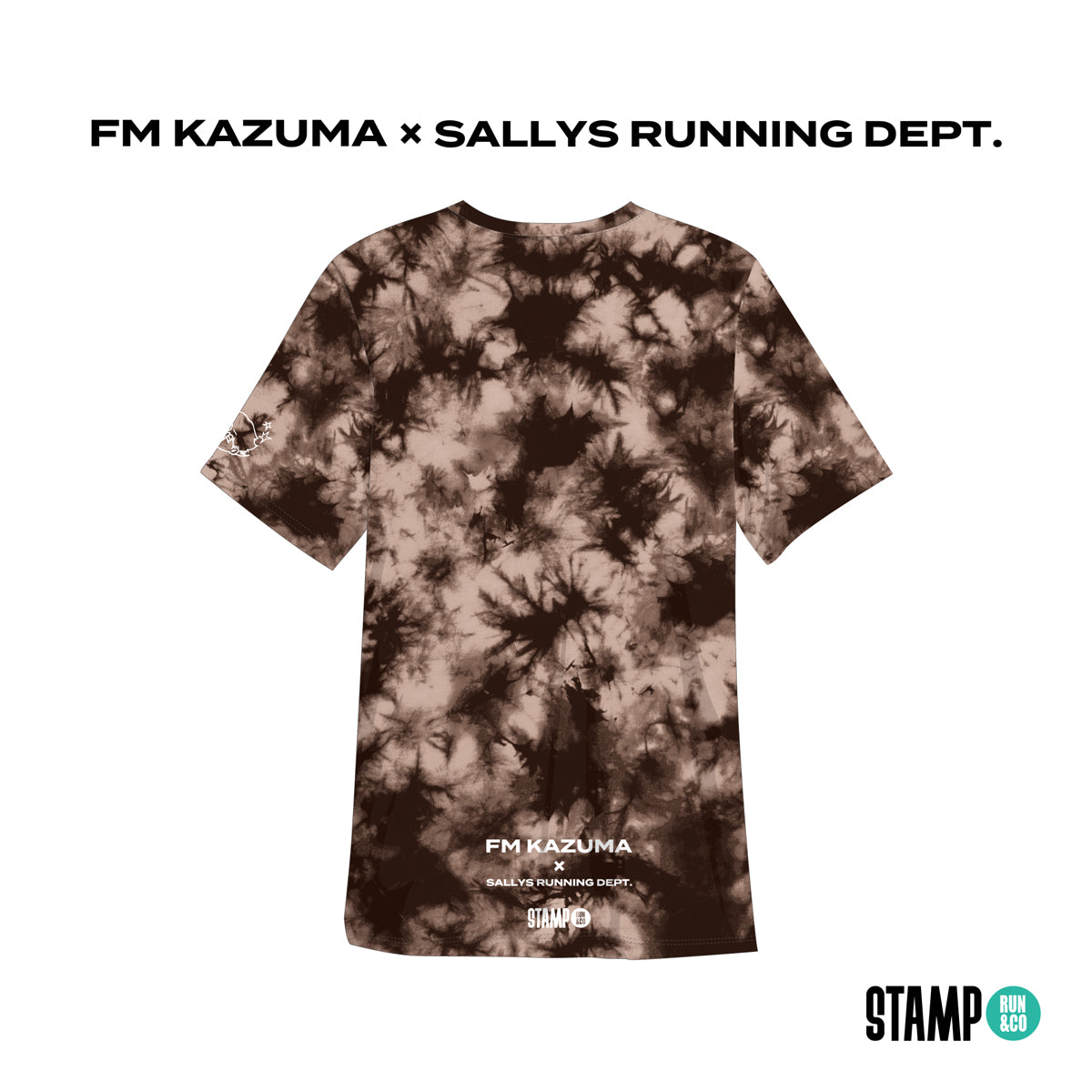 STAMP GRAPHIC RUN TEE（FM KAZMA × SALLYS RUNNING DEPT.）