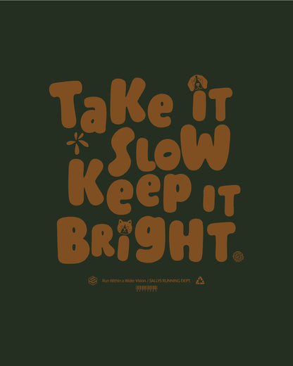 SALLYSオリジナル KEEP IT BRIGHT LS TEE (BRING製)