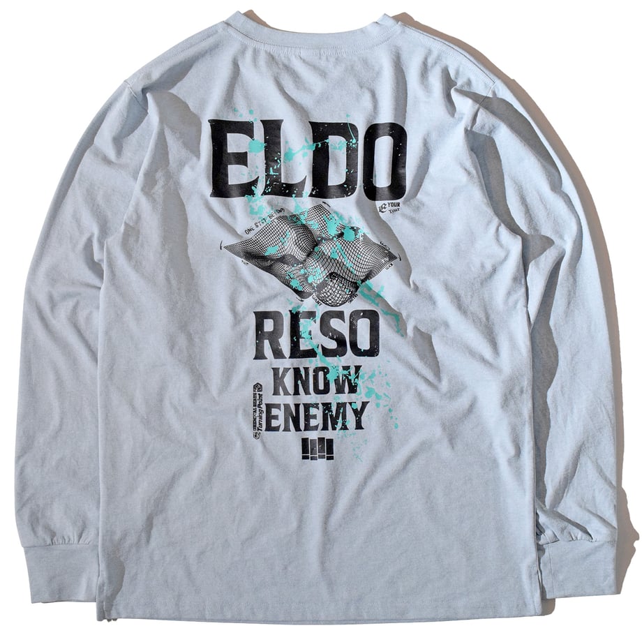 ELDORESO Splashes Long Tee(SkyGray) E1105025