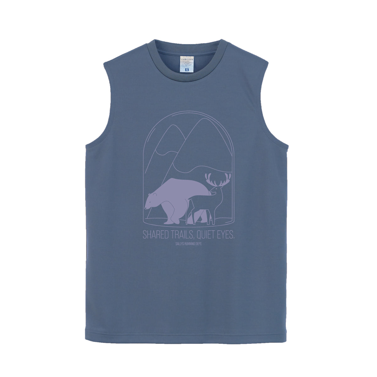 SHARED TRAILS ノースリーブTシャツ