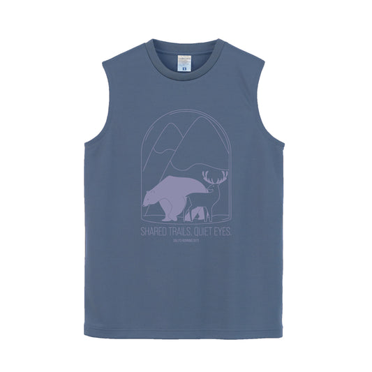 SHARED TRAILS ノースリーブTシャツ